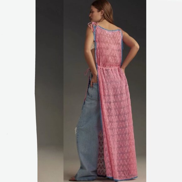 HOST PICK: Brand New By Anthropologie Crochet Side-Slit Tunic - Picture 2 of 9